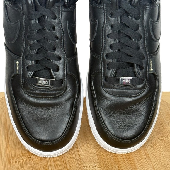 Nike x Undercover Jun Takahashi Air Force 1 Low GORE-TEX Black Balance Chaos S 9 - Picture 5 of 16